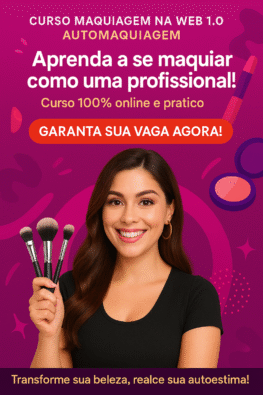 Curso Maquiagem na Web 1.0 - Auto maquiagem